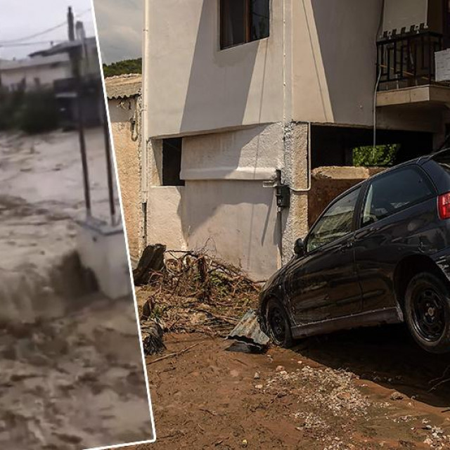 Poplava na otoku Eviji