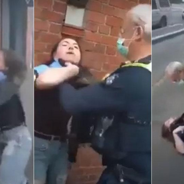 Brutalno uhićenje u Australiji