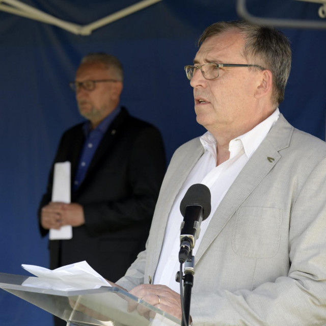 Davor Božinović, Krunoslav Capak, Alemka Markotić
 