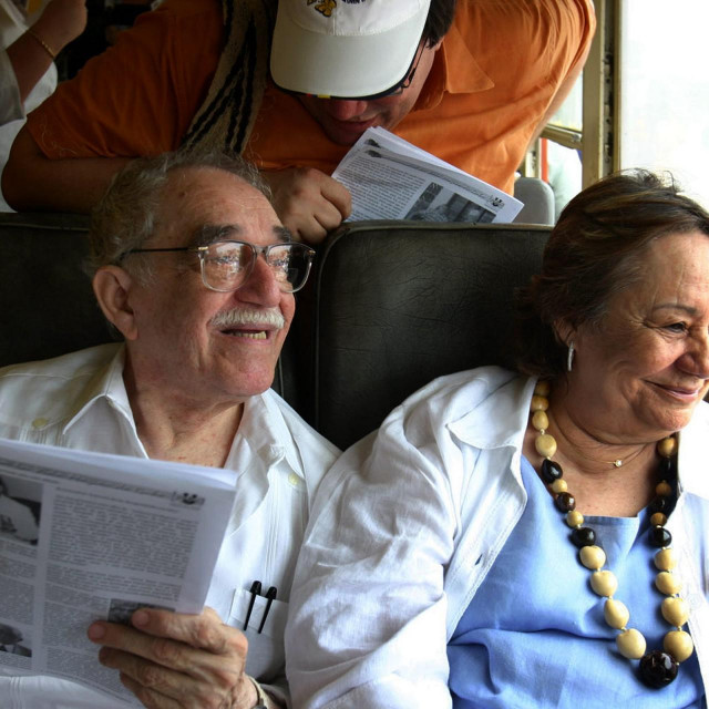Gabriel Garcia Marquez i Mercedes Barcha, arhivska fotografija
