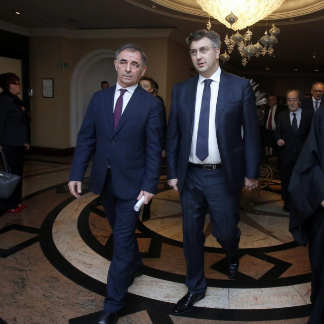Andrej Plenković, Milorad Pupovac i Porfirije Perić