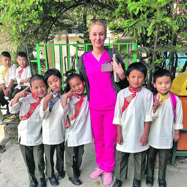 Volonterka i stomatologinja Nina Cebalo