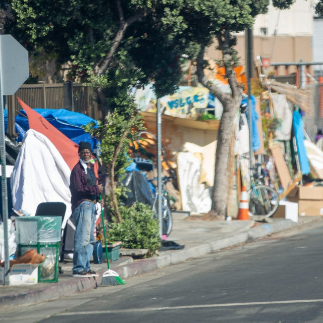 Beskućnici u Los Angelesu