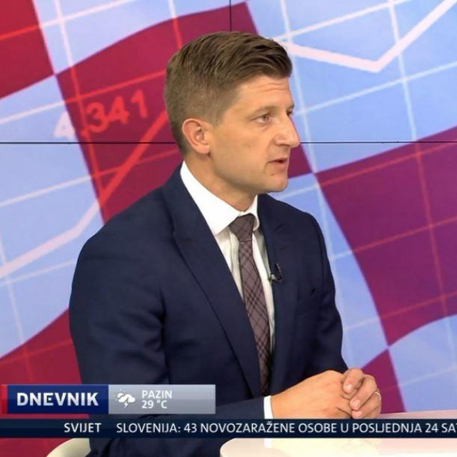 Ministar financija Zdravko Marić u Dnevniku NoveTV