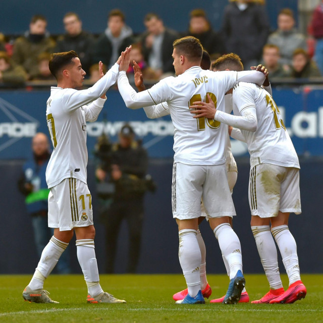 Luka Jović slavi jedan od rijetkih golova u sezoni
