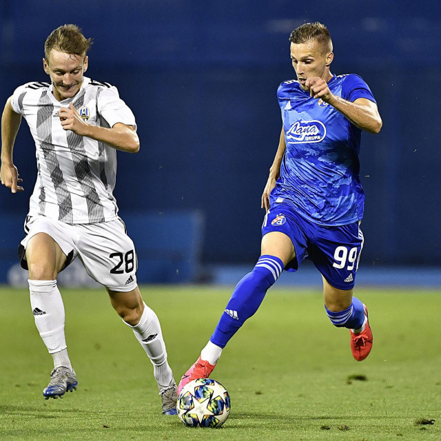 Dino Halilović (Lokomotiva) i Mislav Oršić (Dinamo)