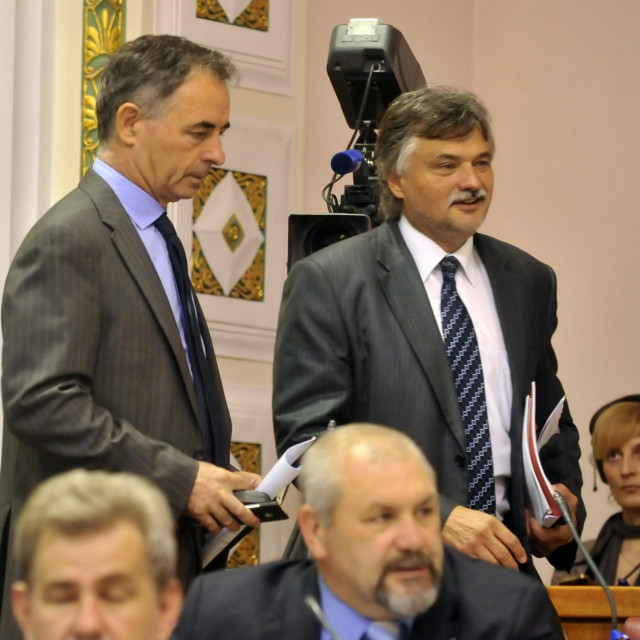 Milorad Pupovac i Mile Horvat