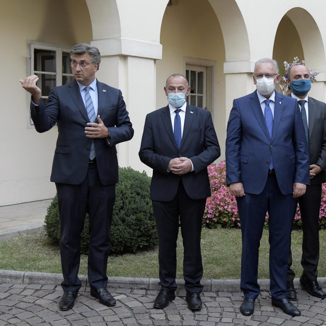 Andrej Plenković, Tomo Medved, Davor Božinović, Boris Milošević, Gordan Grlić Radman, Radovan Fuchs, Marija Vučković