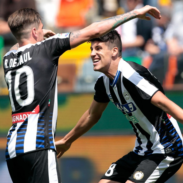 Perica u dresu Udinesea