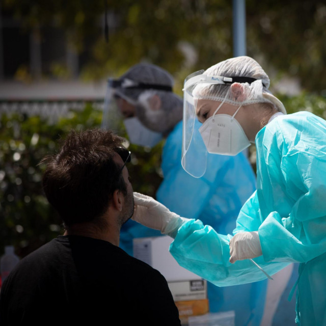 Testiranje na koronavirus u Splitu