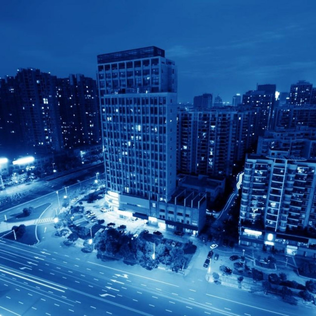 Wuhan noću