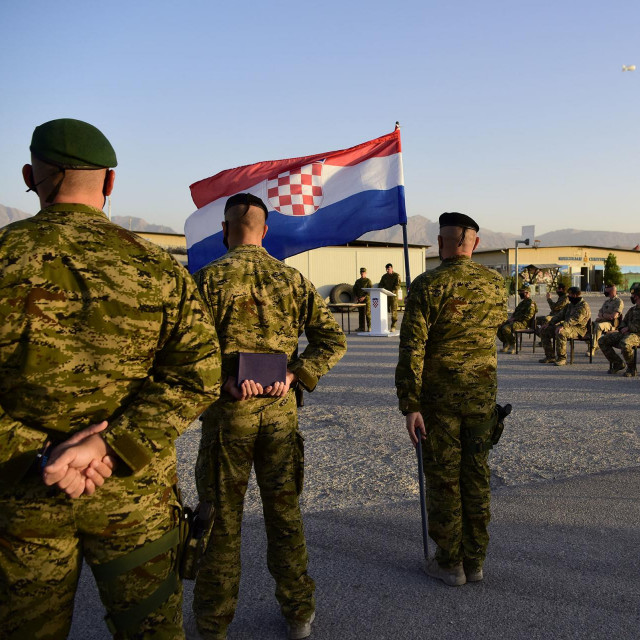 Završetak sudjelovanja 2. voda zaštite snaga u kampu Marmal u Afganistanu