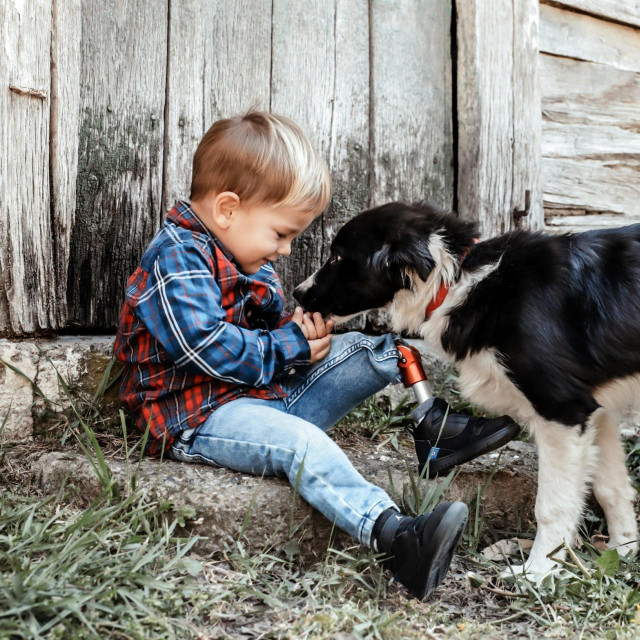Šimun Stojanovic i pas Simba