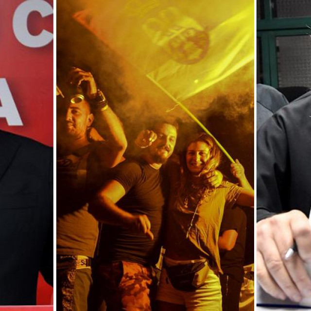 Milo Đukanović, prizor iz Crne Gore I Amfilohije Radović