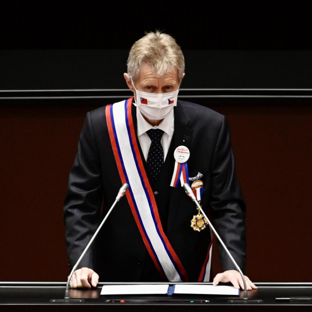 Miloš Vystrcil u tajvanskom parlamentu