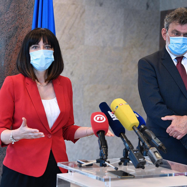 Blazenka Divjak i Radovan Fuchs (arhiva)