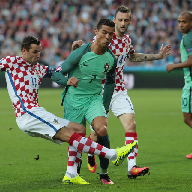 Cristiano Ronaldo sučelio se s Vatrenima na EURU 2016. godine