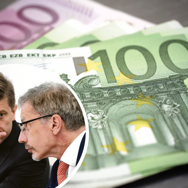 Ministar financija Zdravko Marić i guverner HNB-a Boris Vujčić