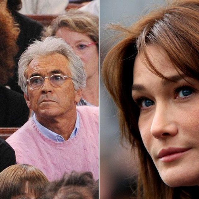 Otac i sin Enthoven i Carla Bruni