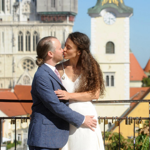 Amerikanac Greg Doriss i Talijanaka Valeria Tringali 