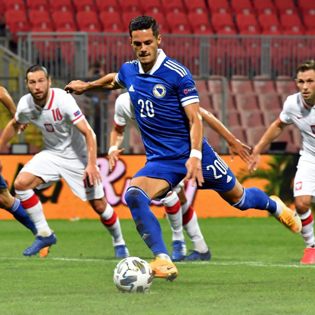 Haris Hajradinović zabio je za vodstvo BiH