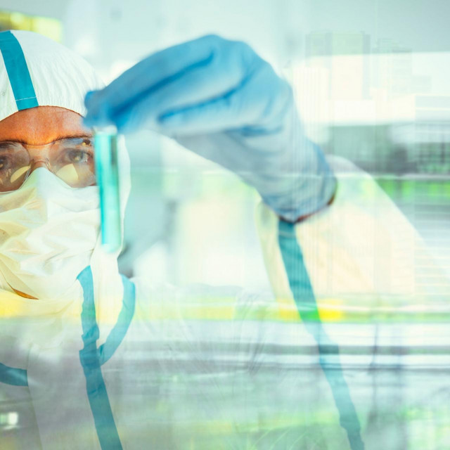 Ilustracija, laboratorij