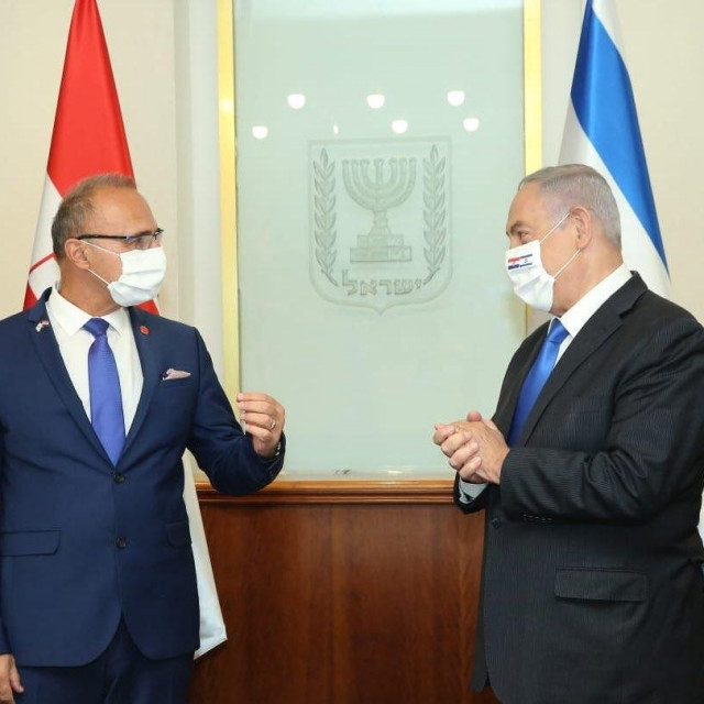 Šef hrvatske diplomacije susreo se u Jeruzalemu s premijerom Benjaminom Netanyahuom