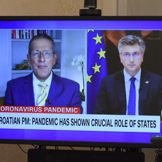 Andrej Plenković na CNN-u
