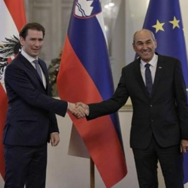 Sebastian Kurz i Janez Janša