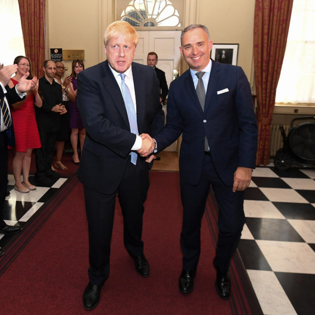 Boris Johnson i Mark Sedwill