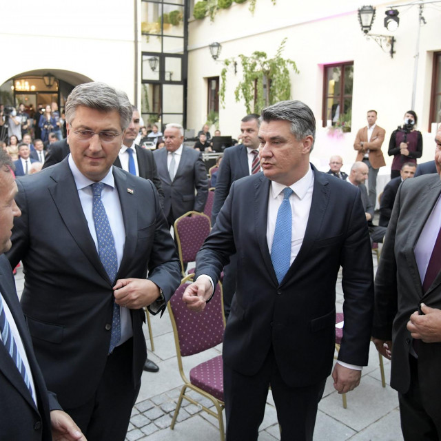 Andrej Plenković, Zoran Milanović, Radimir Čačić
