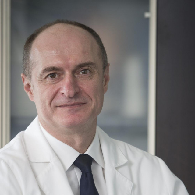 Prof. dr. sc. Eduard Vrdoljak,predsjednik Hrvatskog onkološkog društva i predstojnik Klinike za onkologiju i radioterapiju KBC Split.
