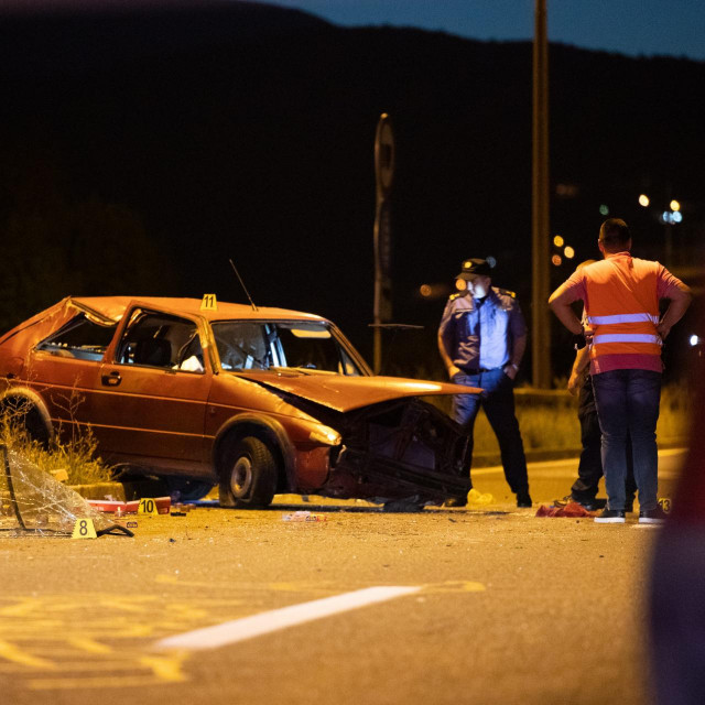 Mjesto nesreće kod Vrata Jadrana