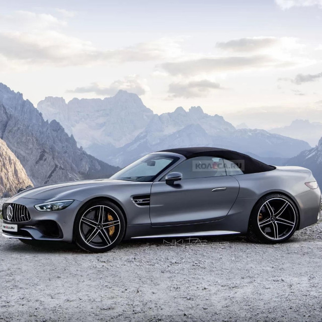 Mercedes SL Render