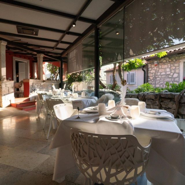 Prostor restorana Monte