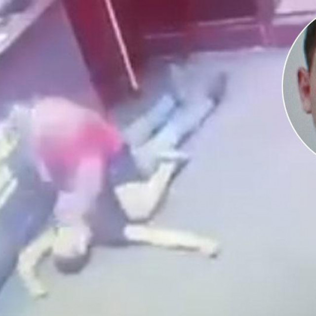 Nasilje u Novom Sadu, Ivan Kontić (u krugu)