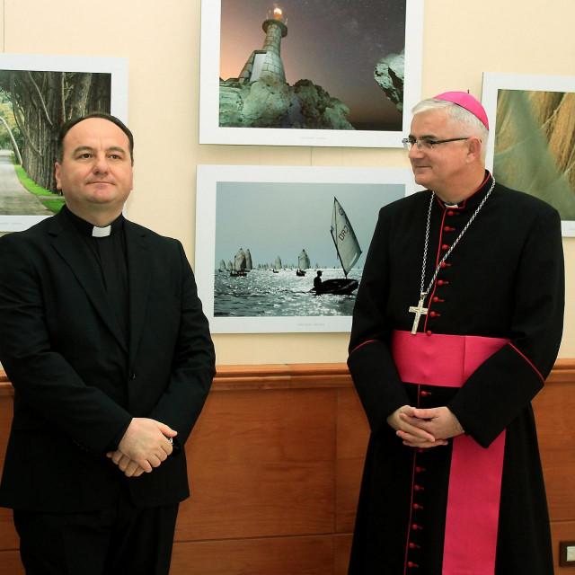 Petar Palić i mons. Mate Uzinić