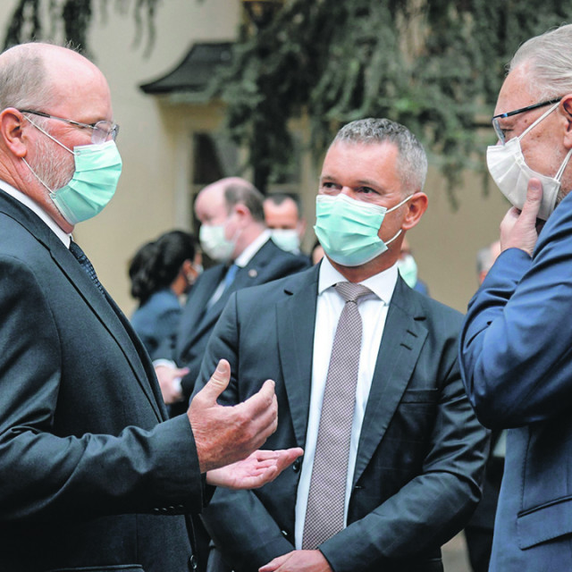 W. Robert Kohorst, veleposlanik SAD i Davor Božinović