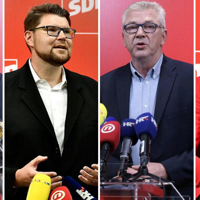 Željko Kolar, Peđa Grbin, Ranko Ostojić, Mirela Ahmetović