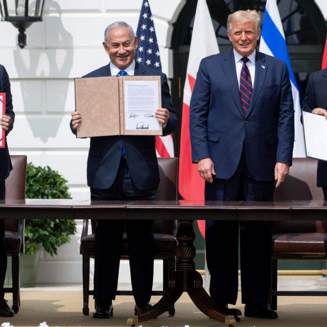 Potpisivanje sporazuma u Washingtonu