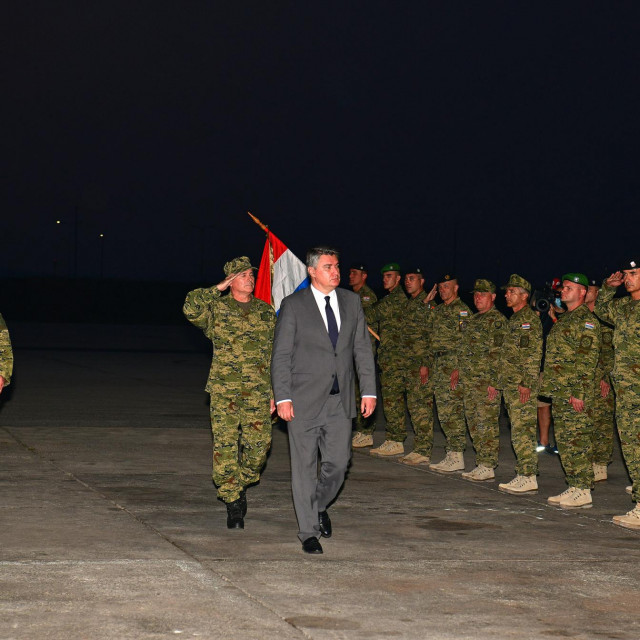 Predsjednik Republike Hrvatske Zoran Milanović