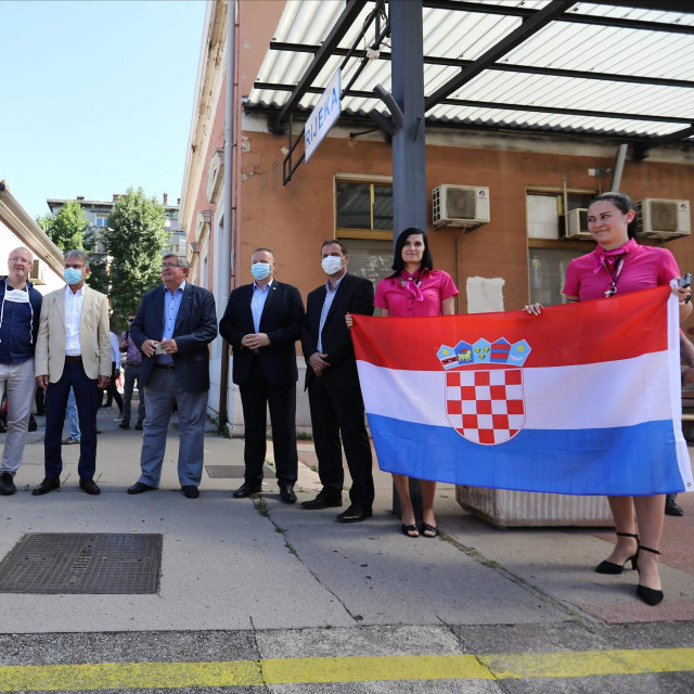 Dolazak vlaka iz Praga