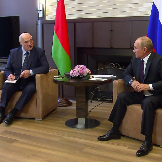 Aleksander Lukašenko i Vladimir Putin