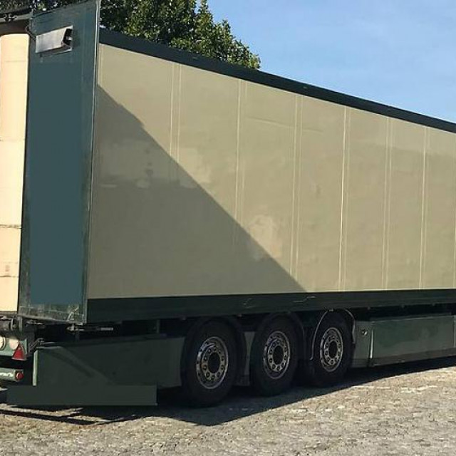 Kamion u kojemu su bili migranti