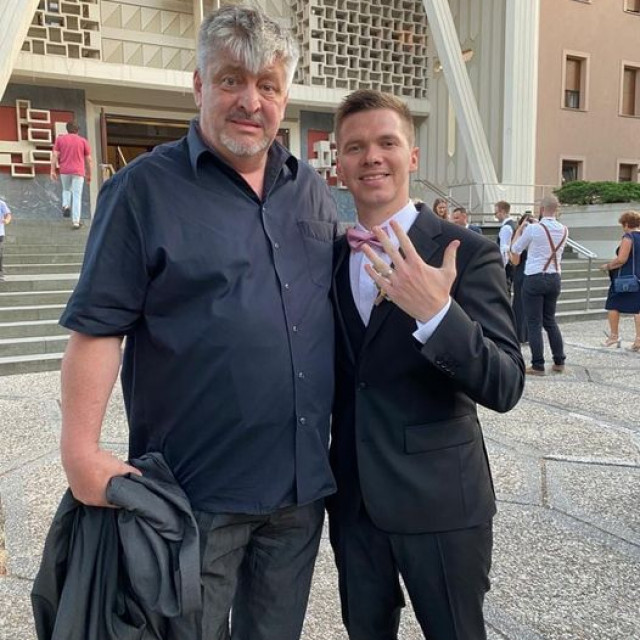 Zlatan Zuhrić Zuhra ponosan je na svog sina Tina...