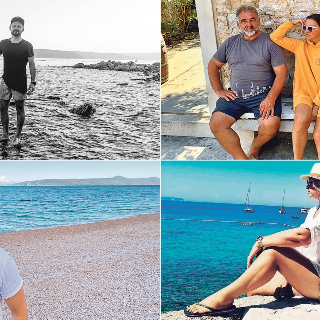 Ivan Dečak (gore lijevo); Nina Badrić (gore desno); Damir Kedžo (dolje lijevo); Danijela Dvornik (dolje desno)