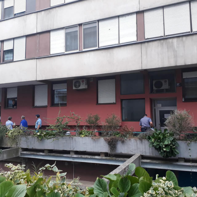 Mjesto tragedije u Zagrebu