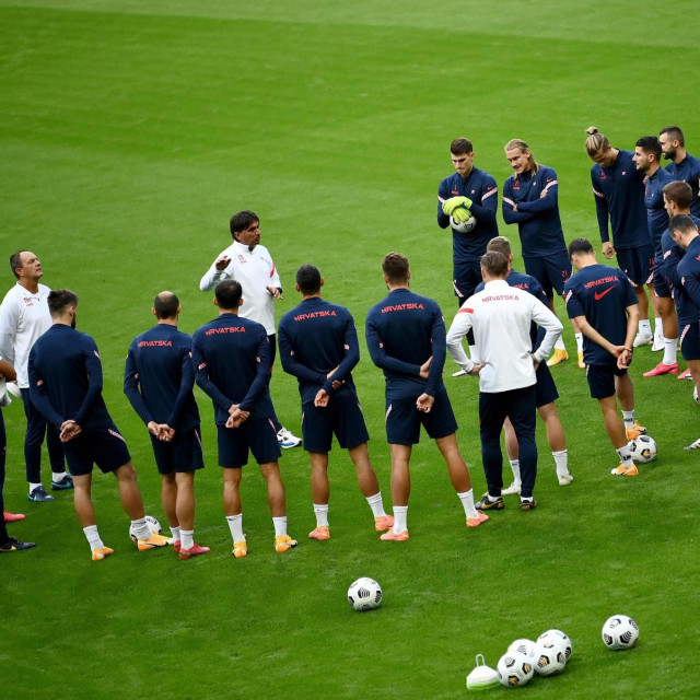 Zlatko Dalić i hrvatski reprezentativci