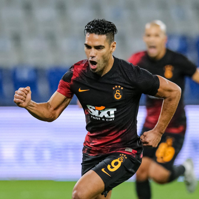 Radamel Falcao (Galatasaray) slavi pogodak protiv Basaksehira