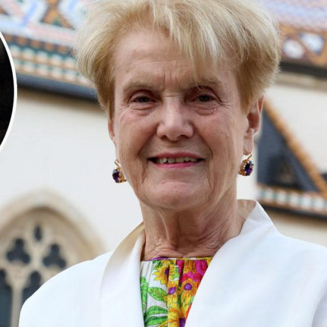 Simona Šandrić Gotovac, Vlado Gotovac (u krugu)